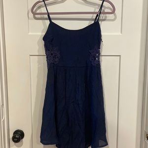 Large Navy blue socialite dress